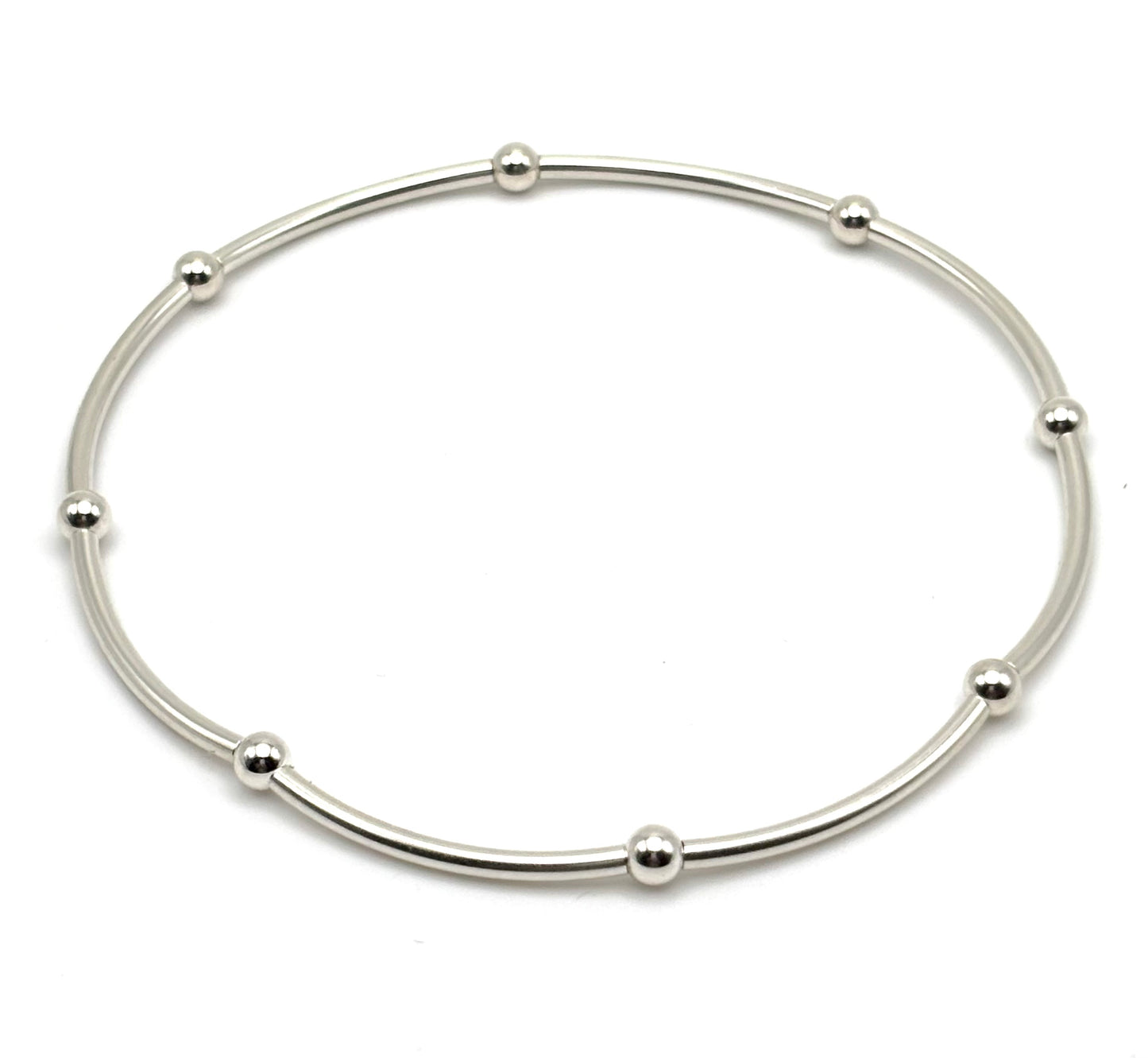 Gold Filled and/or Sterling Silver Stretchy Anklets (Sold Separately)