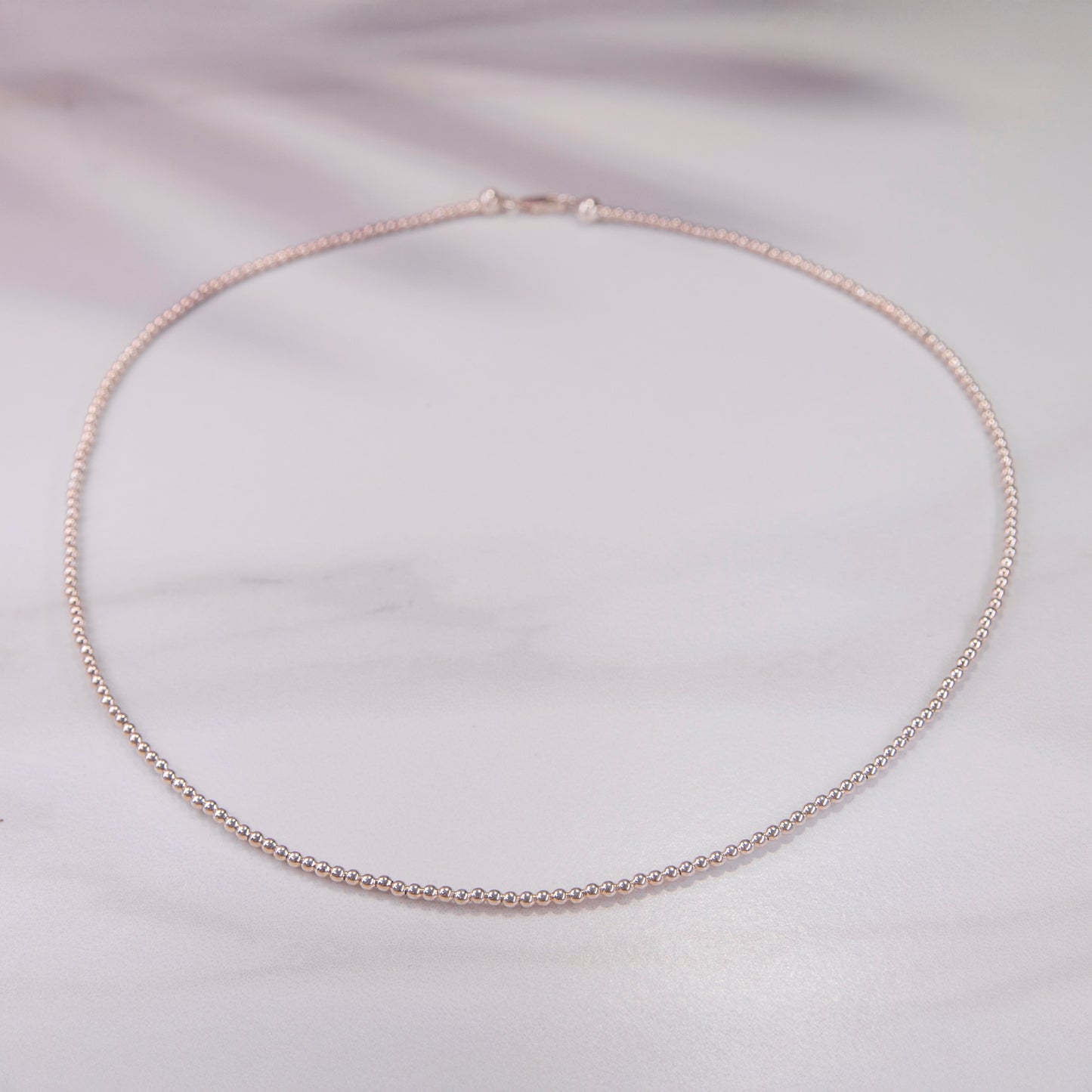 2mm Sterling Silver Necklace