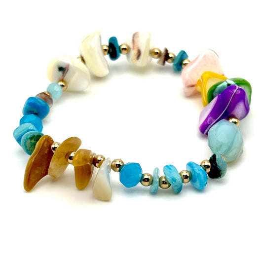 Funky Shell Bracelet