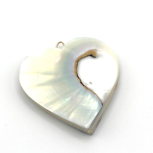 Mother of Pearl Shell Heart