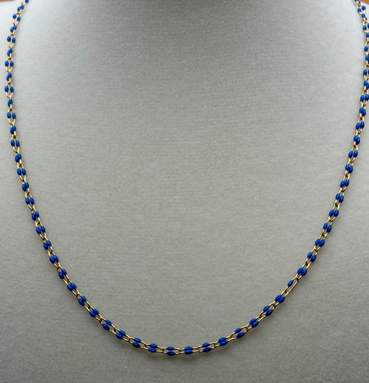 Enamel Gold Filled Chain