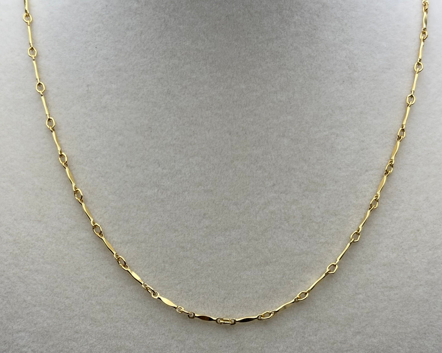 Gold Filled Bar Chain