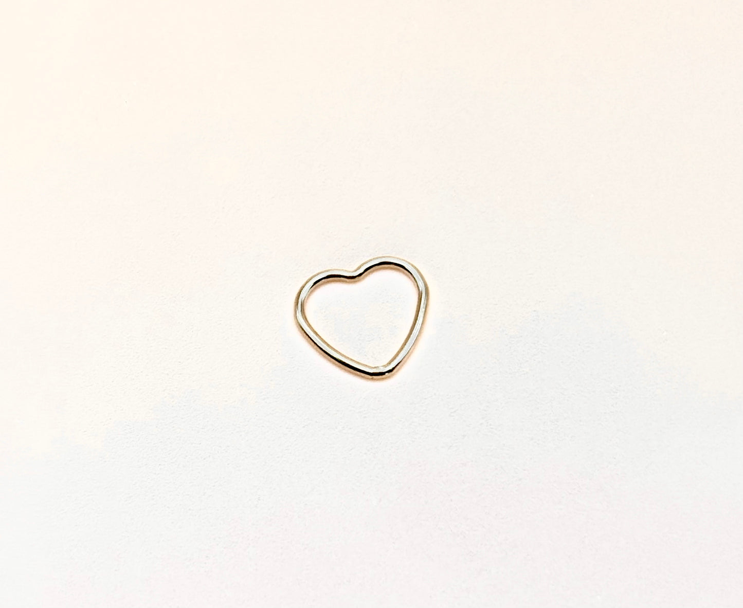 Gold Filled Heart Connector