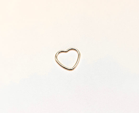 Gold Filled Heart Connector