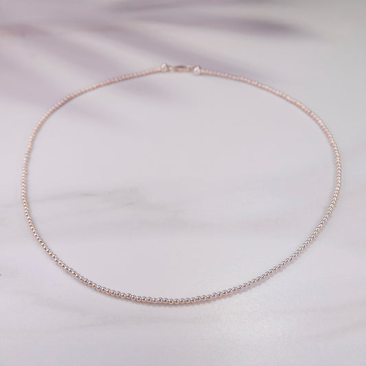 2mm Sterling Silver Necklace